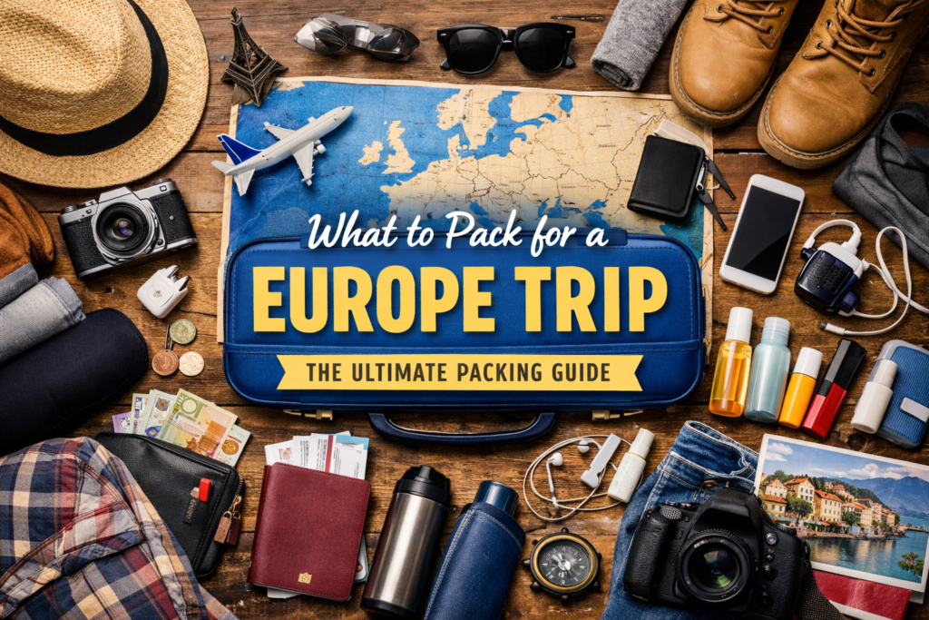 What to Pack for a Europe Trip